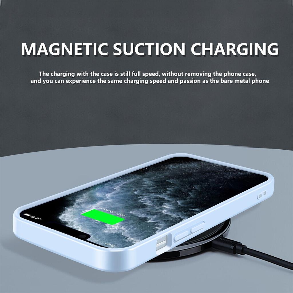 Designed For Case With Mag-safe Clear Magnetic Case For Shockproof Cover