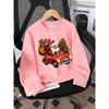 Unisex Clothes, Round-Neck Pullover Shirt, Long-Sleeved T-Shirt, Crewneck Sweatshirt, Cute Print Sweatshirt, Soft Casual Sweatshirt