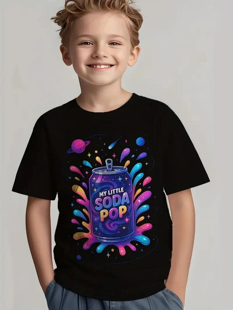 My Little Soda Pop TShirt for Kids KPop Music Korean Anime TShirt Rap Hip Hop Girl Clothes Gift Cute Saying Tee Children Top