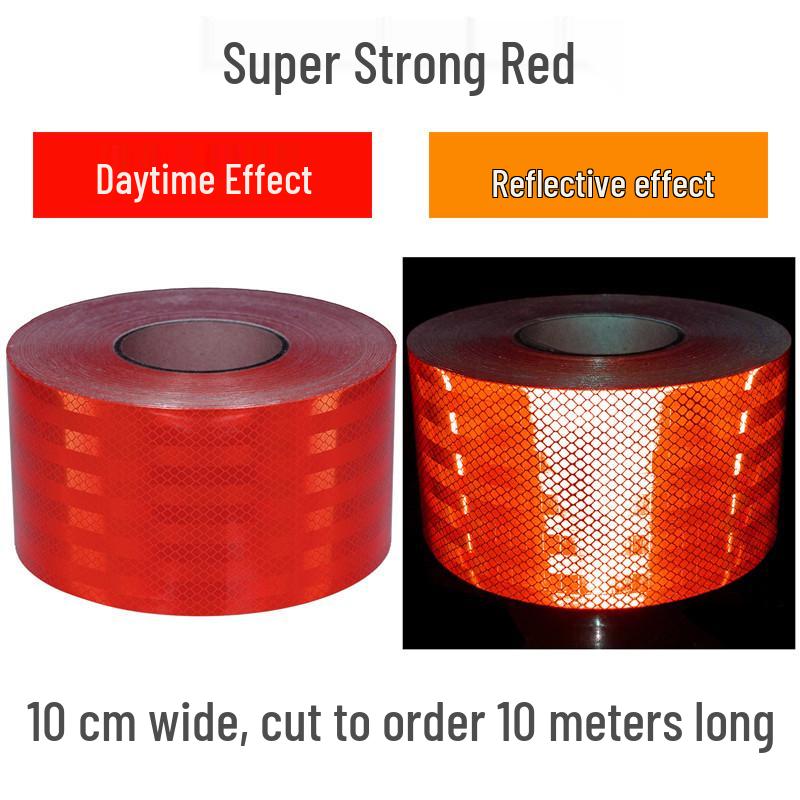 10cm High-Strength Reflective Tape for Traffic Safety and Anti-Collision