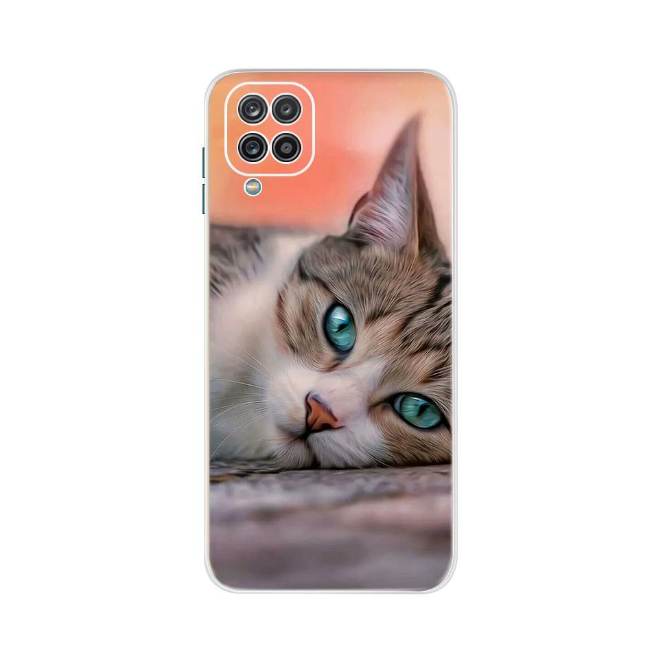 For Samsung Galaxy A12 A13 Case Silicon Soft TPU Back Cover Phone Cases For Samsung A12 A 12 SM-A125F A13 4G Case Bumper Funda