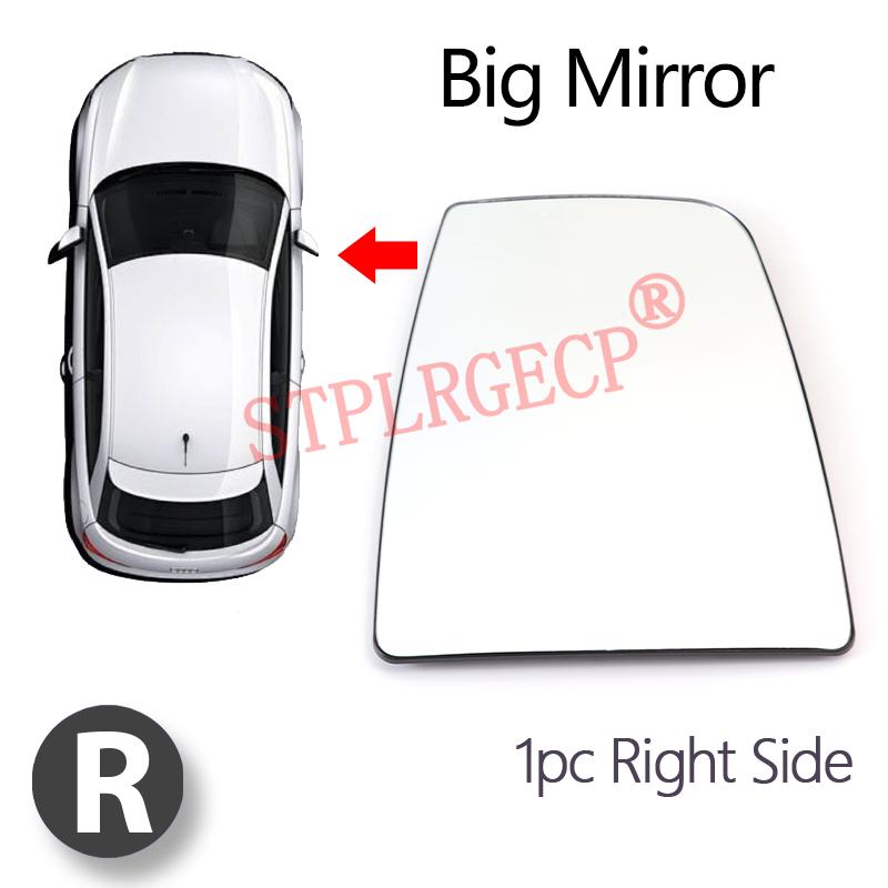For Ford Transit T-150 T250 T350 2015-2025 Auto Car Left or Right Heated Clear Rear View Side Mirror Glass Lens Accessories