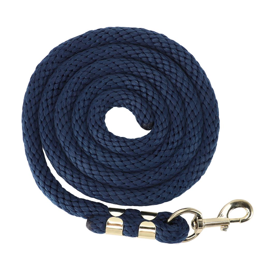 2m Horse Lunge Line Anti Breakage Rope Anti Slip Grip Horse Training Rope with Hook for Walking Hand
