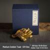Color-Changing Golden Toad Tea Pet Ornament