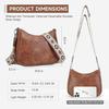 Sling Bags for Women Latest PU Leather Crossbody Ladies Purse for Women and Girls with Adjustable Strap