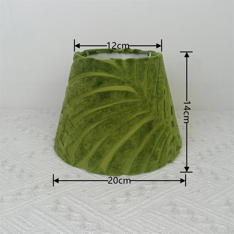 Nordic Lampshade Flannel Fabric Retro Lamp Shade Table Ceiling Light Cover Bedroom Desk Lamp Chandelier Home Decor For E27