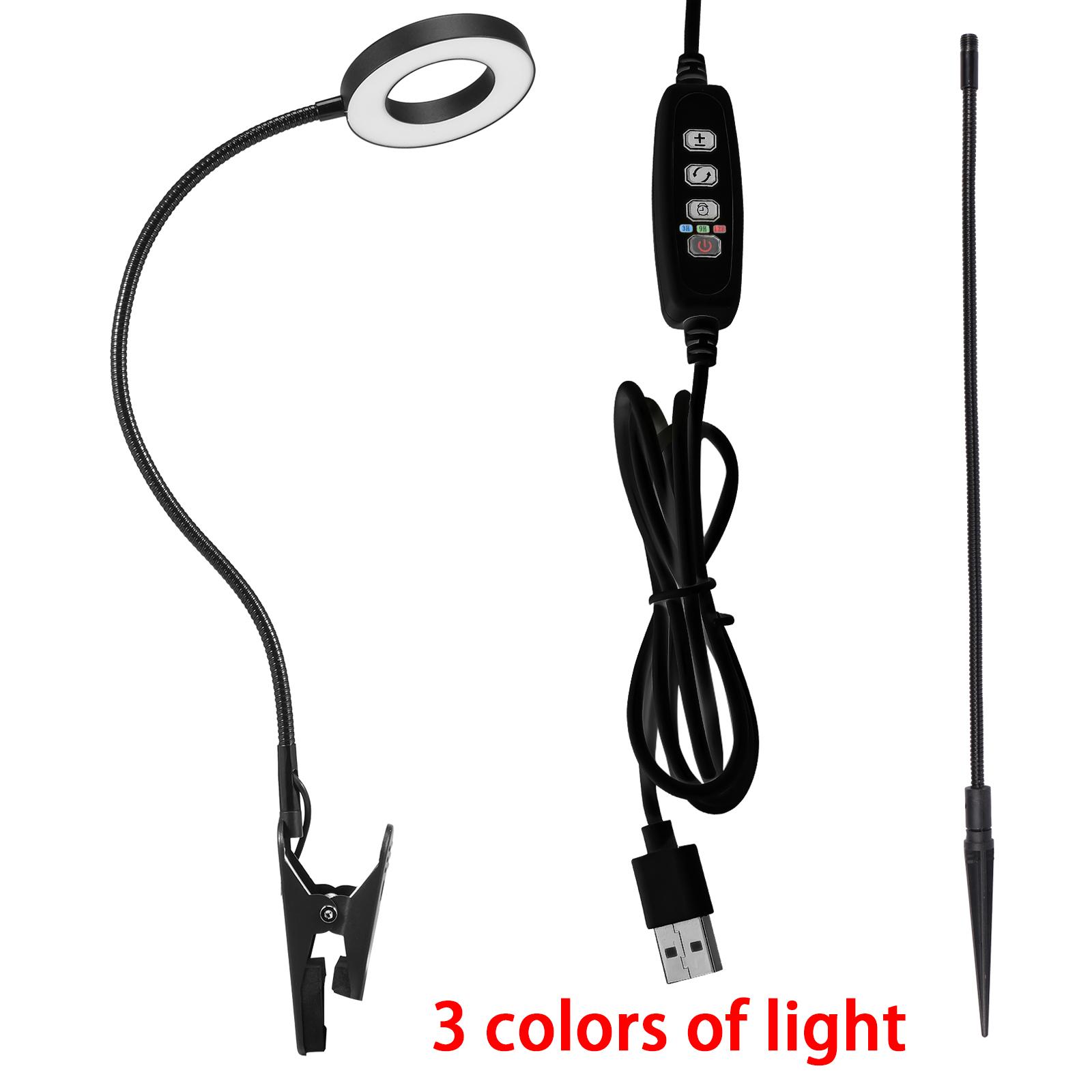 

4 шт. Лампа для выращивания растений Ультратонкая панель Полный спектр Лампа для выращивания растений Регулируемая яркость Лампа для выращивания растений с таймером Легко установить 20 Вт