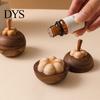 Schreibtisch Aroma Skulptur Mangostan Passiver Öl Diffusor, Holz Ätherisches Kreatives Aromatherapie Entspannender Raum Duft Diffusor Diffusoren, Ohne Strom