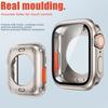 Change To Ultra 360 Full Protector Case for Apple Watch 45mm 44mm Tempered Glass Screen Protector for IWatch Series 11 10 876 SE