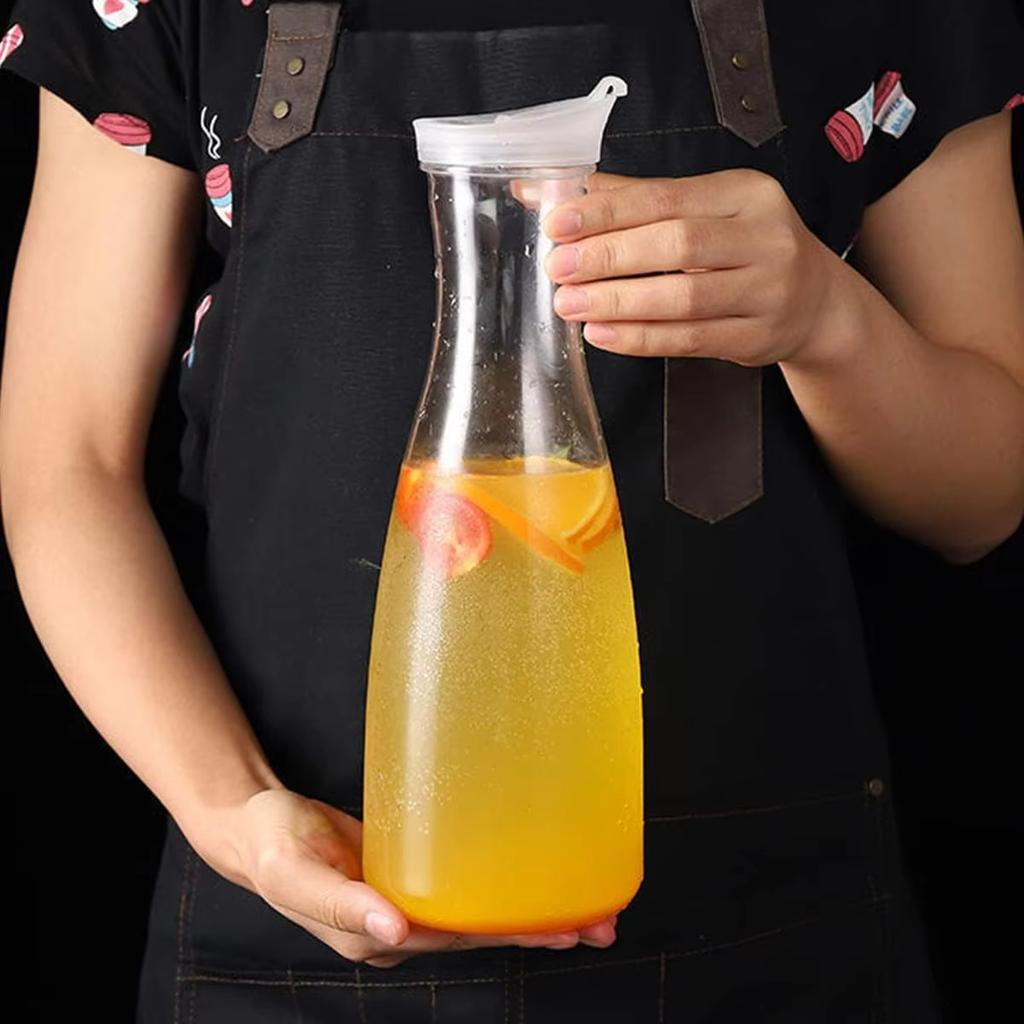 1/3/Pcs 600ml/110ml/1600ml Cold Water Bottle Multipurpose Large Capacity Fruit Juice Milk Jug Portable Water Kettle For Camping