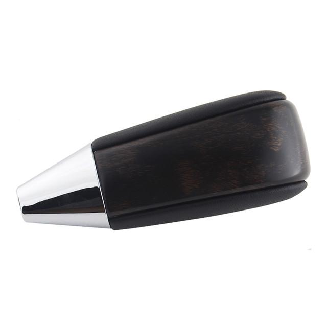 Black and Peach Wood Automatic Transmission Shift Knob for Toyota Land Cruiser 200 2008 2009 2010 2011 2012 2013 2014 2015