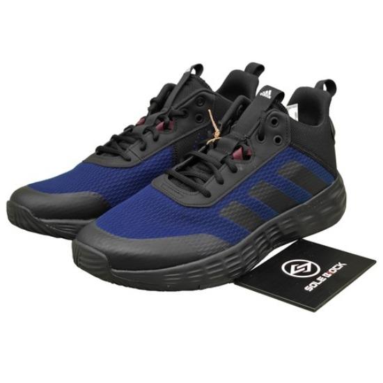 

adidas Own The Game 2.0 Low Black Victory Blue - HP7891 EU 46 чёрный