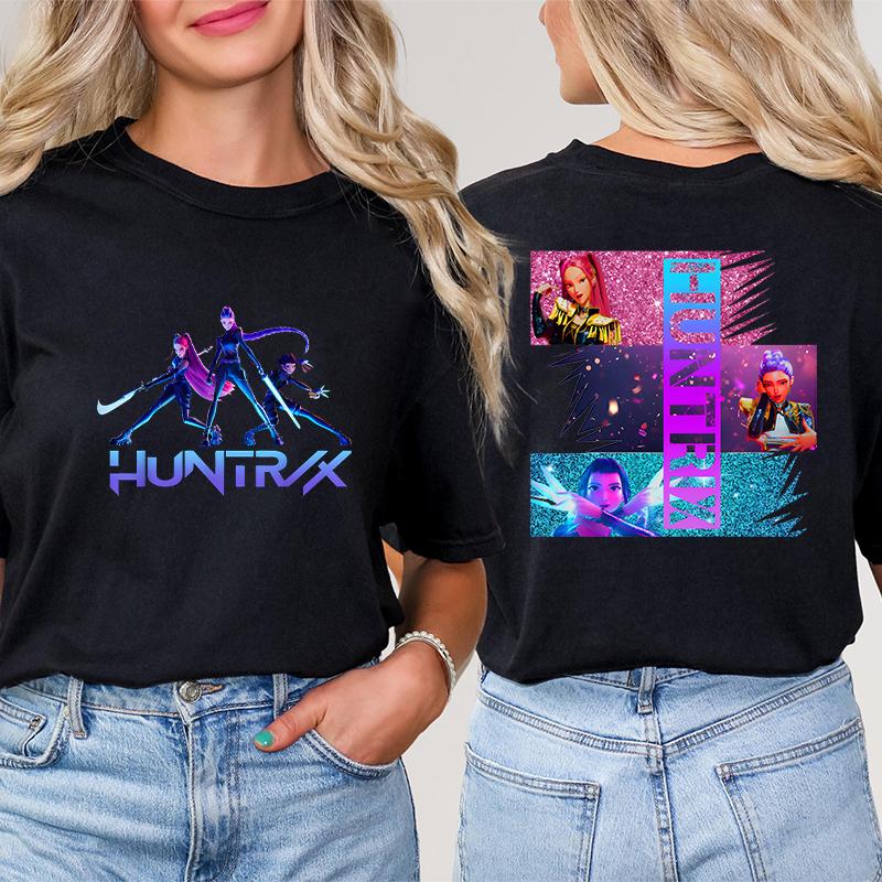 Mode Tryckt Rundhals T-shirt Dam Casual Komfort Kortärmad Kläder Topp