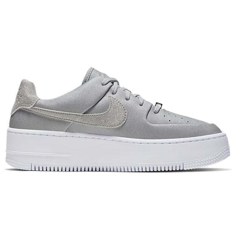 Nike Air Force 1 Sage LX Slip Resistant Lightweight Low Top Skate Shoes Women sneaker Gray Starry-Sky CQ7510-017