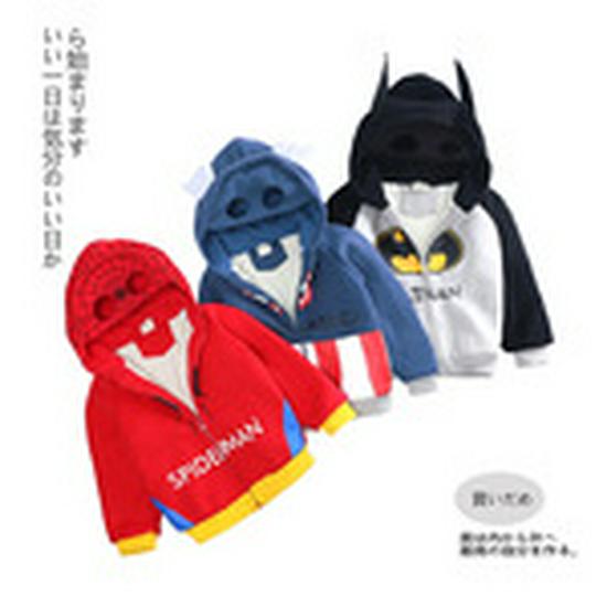 Korean Style Kids' Fleece Sweatshirt - Boys' and Girls' Outerwear