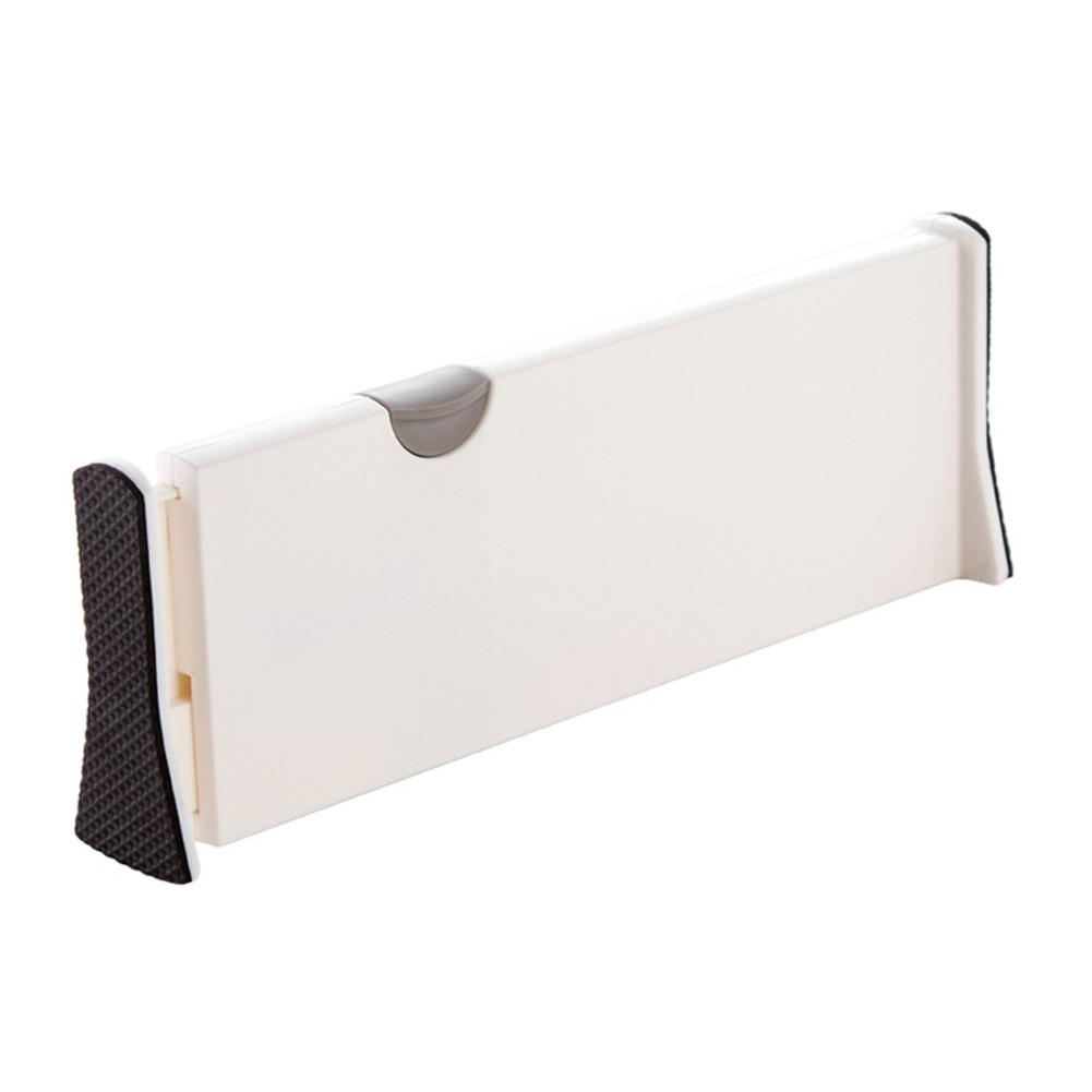

Adjustable Kitchen Drawer Partition Holder Expandable Drawer Organizer Closet Plastic Retractable Drawer Partition Holder