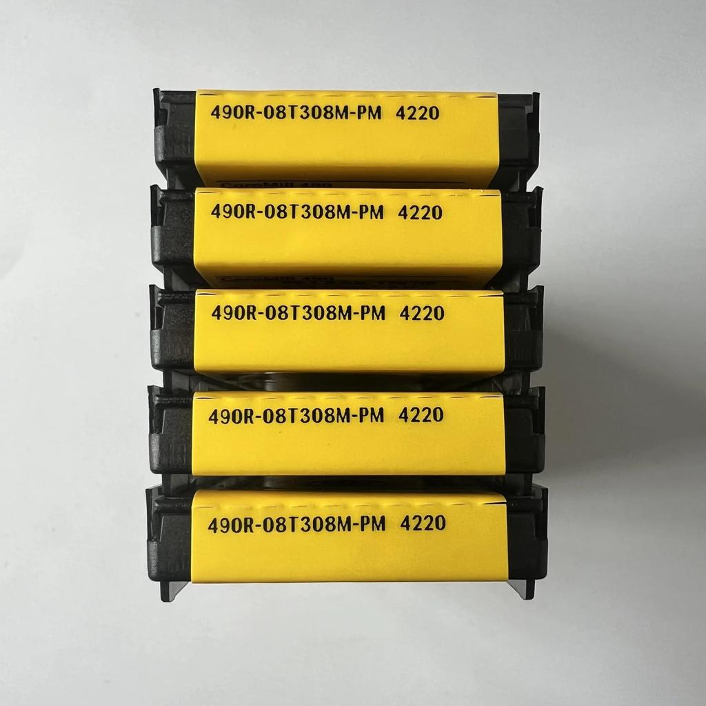 Original Sandvik / 490R-08T308M-PM 4220 /CNC lathe carbide blade tool 10 Pcs