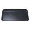 FRP Zelkova Tray Lacquerware Made In Dishwasher Safe J-kitchens 4-shaku (Tray/Tray) Black, Non-Slip, 41cm, (Strong Resin), Japan,
