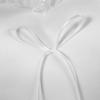 7 * 7 Inches White Lace Satin Heart Wedding Ring Bearer Pillow Wedding Ceremony Decoration Supplies