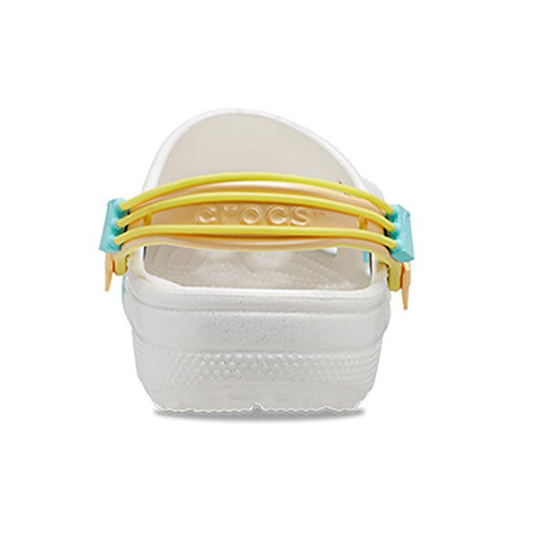 Crocs Honor Of Kings X  Classic Clog Collaboration Tianlai Xianyin EVA Cartoon Patch Clogs Cai Wenji Collectors Edition Unisex clogs Silver 208115-040