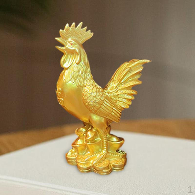 Chicken Figurine Animal Sculpture Decorative Piece for Home And Events