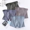 Cotton Medium And High Waist Men'S Underwear Loose Plus Size Breathable Men'S Boxers Striped Printed Pure Cotton Boxers
