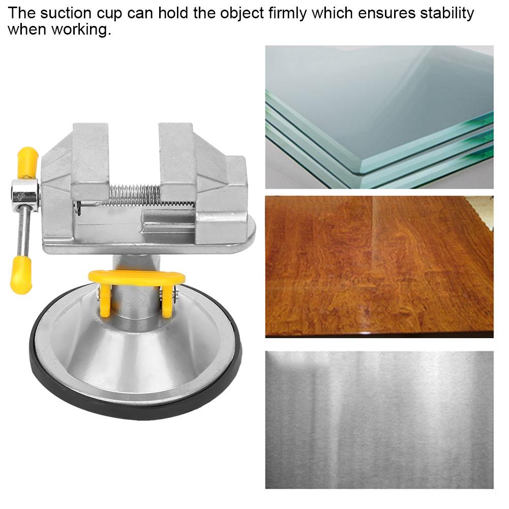 360 Degrees Rotation Vise Suction Cup Table Screw Repair Tools