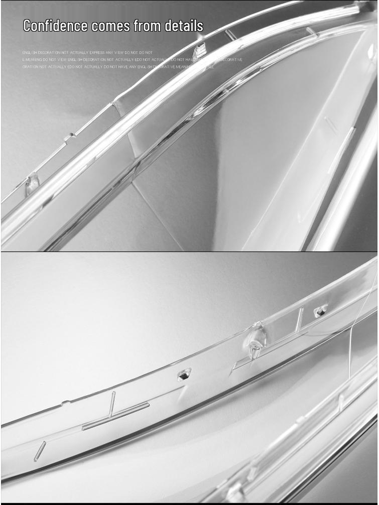 Hyundai Elantra Headlight Cover Lens (2012-2016) Front/Rear Lower Shell