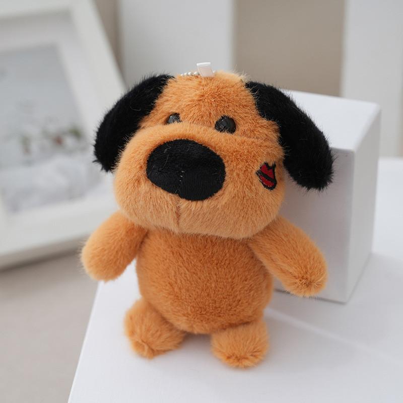 Cute And Cozy Mink Velvet Squirrel Plush Keychain Doll For Creative Bag Decoration