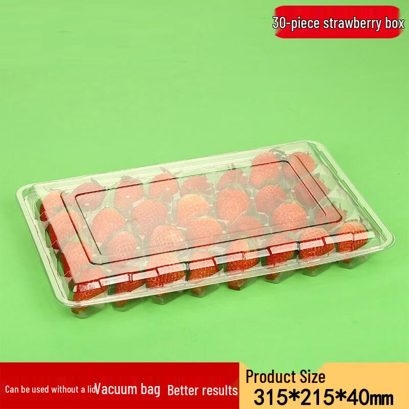 Sairkeyou Disposable Transparent Strawberry Packaging