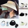 Ice Silk Wide Brim Hat For Women Summer Sun Protection Breathable Fashionable Hat For Outdoor Activities