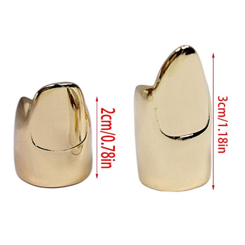 Elegant Open End Metal Nail Ring For Stylish Nail Art And Fashion Accessories Adjustable Open Finger Ring