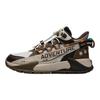Li Ning Kids Mountain Comfortable Soft Non-Slip Wear-Resistant Mid-Top Outdoor Shoes Kids Shoes Brown Gray YKEU014-1