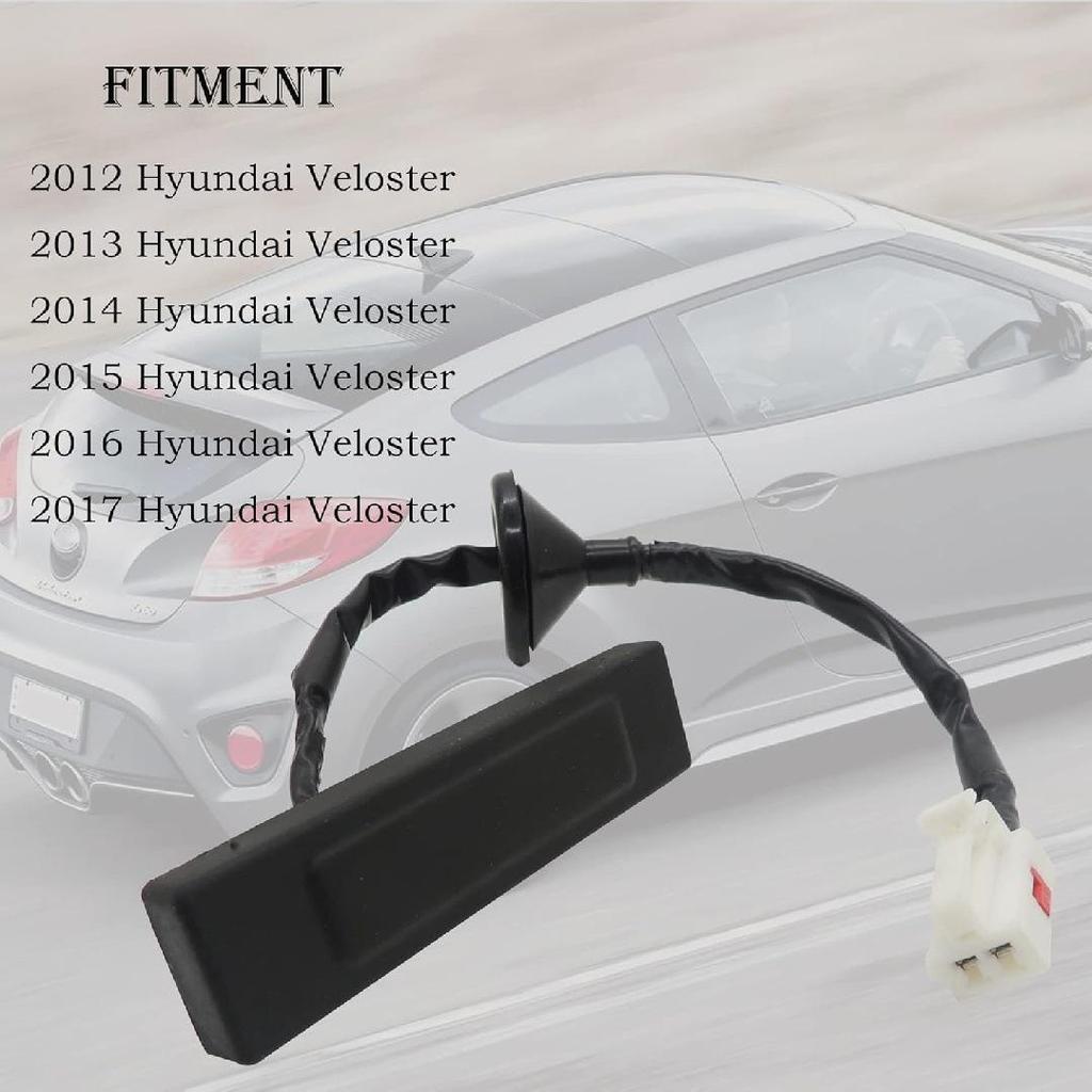 81260-2V000: Tailgate switch button compatible with modern luggage compartments, part 812602V000.