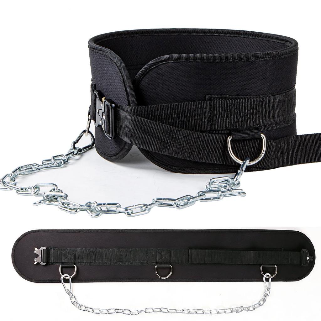 Weighted Fitness Belt for Pull-ups, Strength Training, and Squats