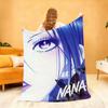 Japanese Classic Anime N NANA Cartoon Blanket For Soft Throw Blanket for Picnic Bed Sofa Home Bedroom Cozy Warm Comfortable