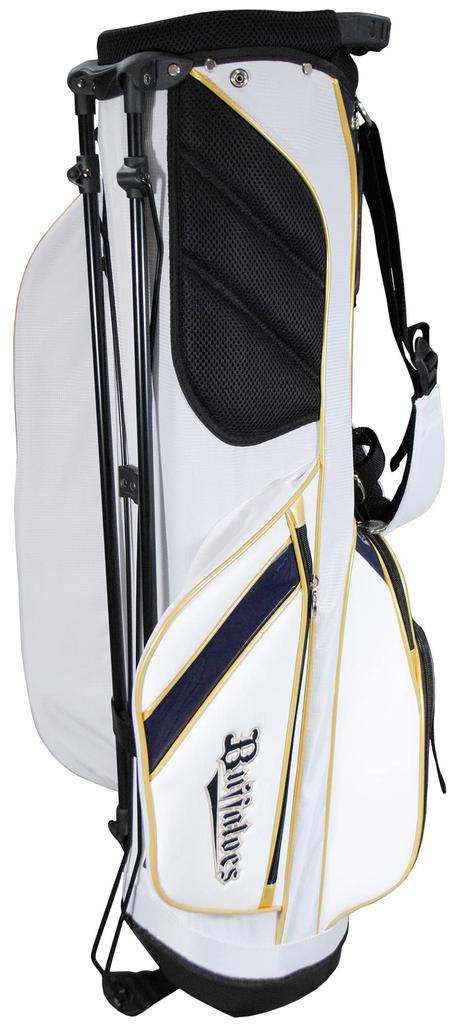 LEZAX Orix Buffaloes Type Stand Type Caddy Bag White 7.5 OBCB-3452