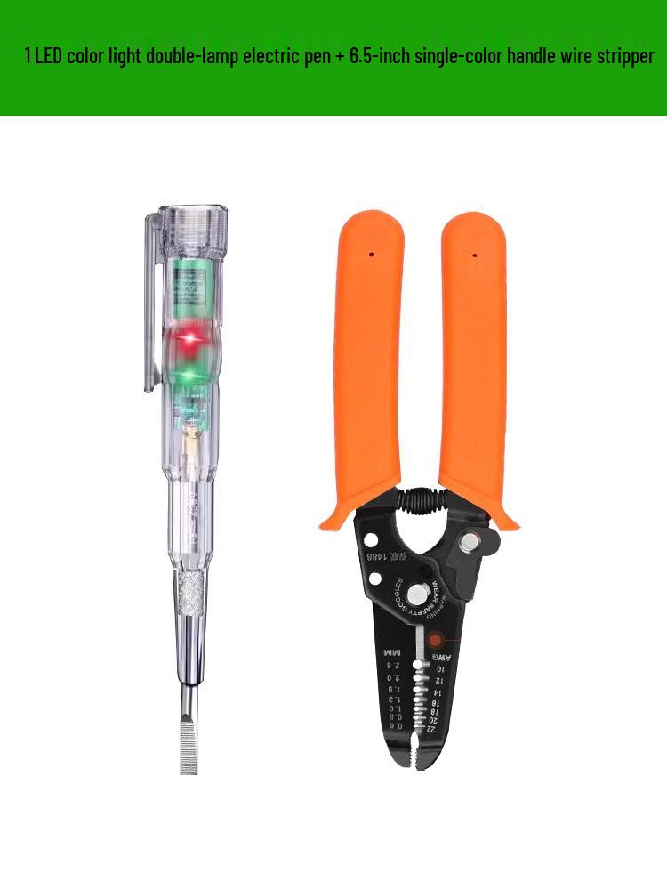 Intelligent Multifunctional Electrician's Induction Multimeter for Wire Testing with High-Brightness Light