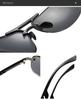 Men's Retro Sunglasses Large Frame Toad Mirror Glasses UV400