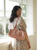 Ovuni Fluffy Ribbon Bag_Rose Pink
