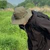 Fisherman Hat Men'S Spring And Summer Thin Travel Sunshade Cowboy Hat Outdoor Sun Protection Fishing And Hiking Hat