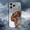 Cute Funny Monkey For iPhone 12,14,13,15,8,7,16,11,17,X,Mini,Plus,Pro,XR,SE,XS,Max,Soft Silicone Black Case