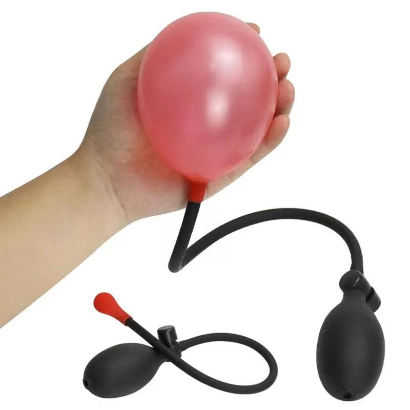 Silicone Expandable Inflatable Anal Pulg Vagina Massager Dilator Butt Pulg BDSM Sex Toy for Men