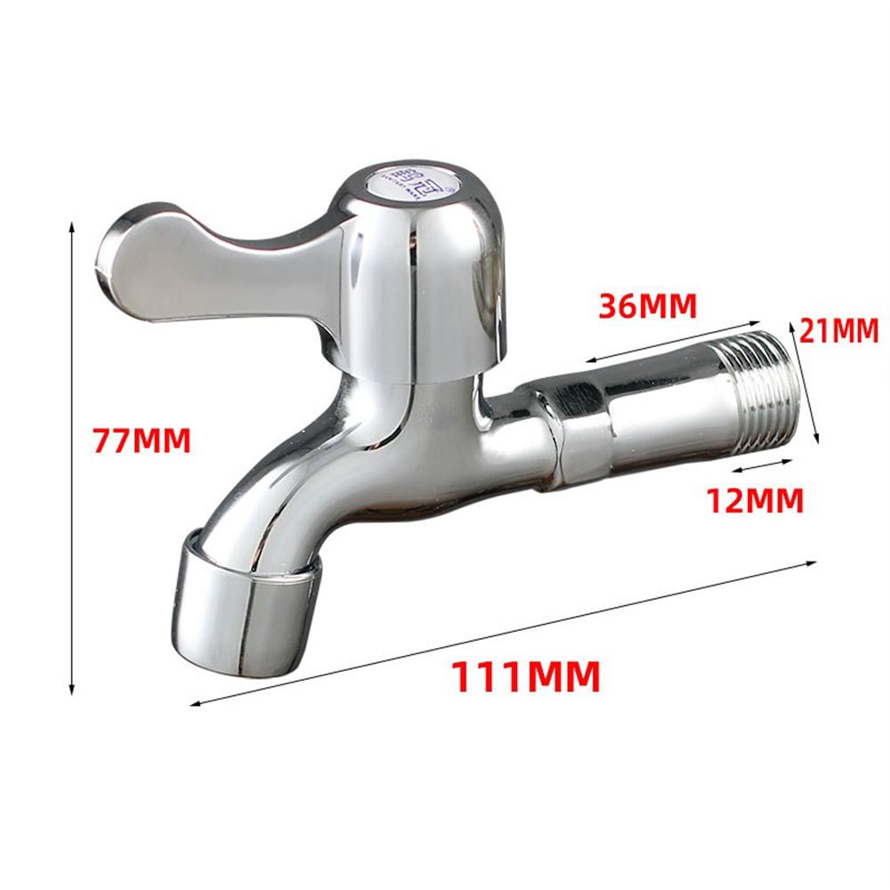 Washing Machine Tap 20mm Copper Water Faucet Extended Washing Machine Faucet One In Two Out Multifunctional Faucet