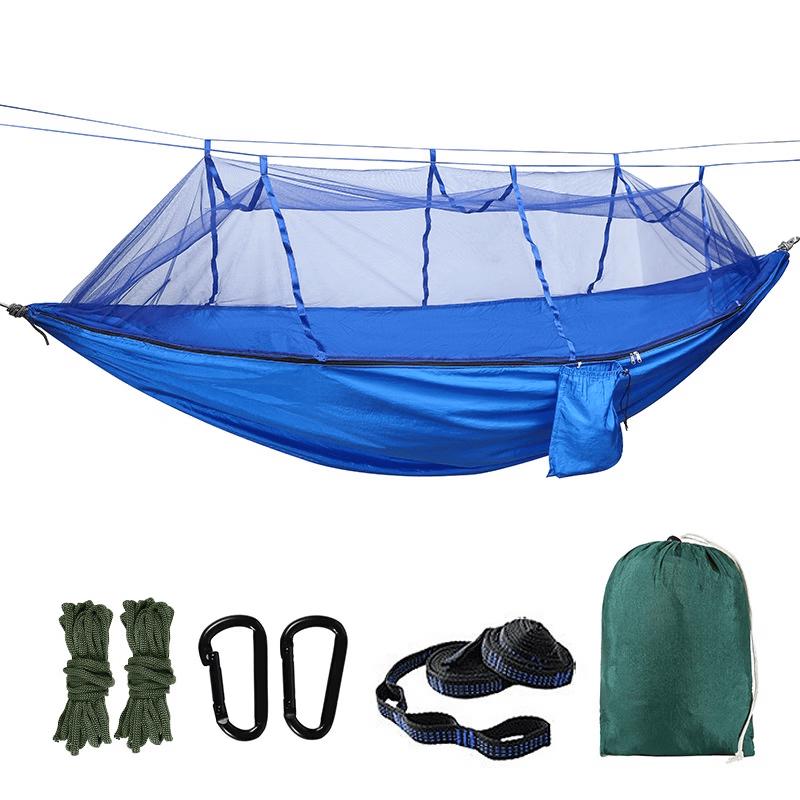 Deluxe Camping Hammock with Mosquito Net