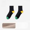 Men's Autumn and Winter Color Fashion Antibacterial Deodorant Anti Pilling Sports Sweat Absorber Cotton Socks