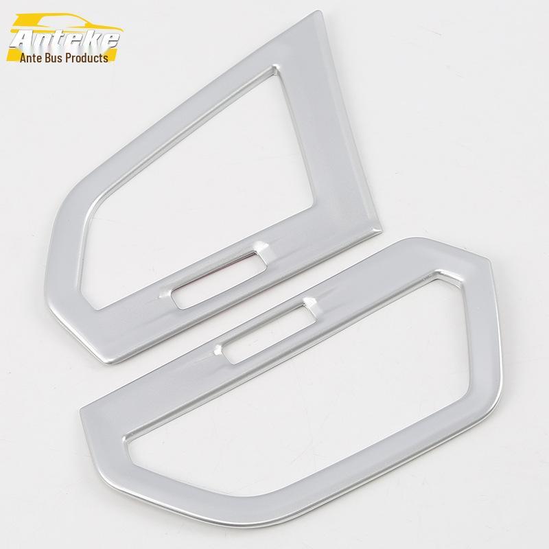 

Совместим с 17 моделями Tiguan L: Передний нижний воздухозаборник и наклейка для декоративной отделки приборной панели кондиционера центральной консоли