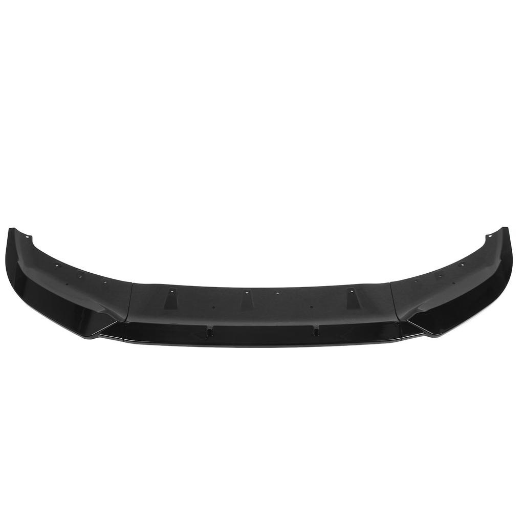 3 Sections Front Bumper Lip Spoiler Stylish Rugged Front Bumper Lip Splitter For X1 U11 M‑Sport