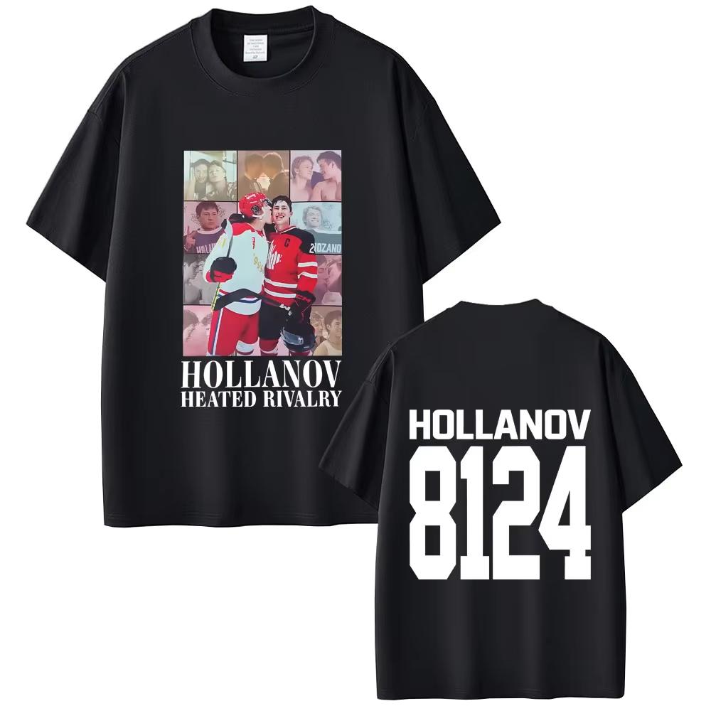 

Heated Rivalry Shane Hollander Ilya Rozanov Hollanov 2481 Tshirts Unisex Women Fashion T Shirts Male Vintage Streetwear 4XL