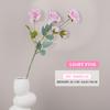 Uflower 5 Heads English Spray Rose Bouquet 61cm Artificial Silk Flowers for Wedding Home Table Decor Valentine's Day Gift